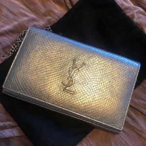 RARE Saint Laurent Monogram Kate Wallet